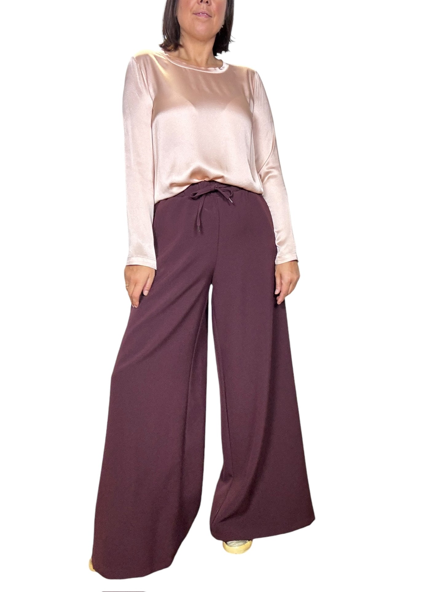 PANTALONE CON COULISSE TENSIONE IN