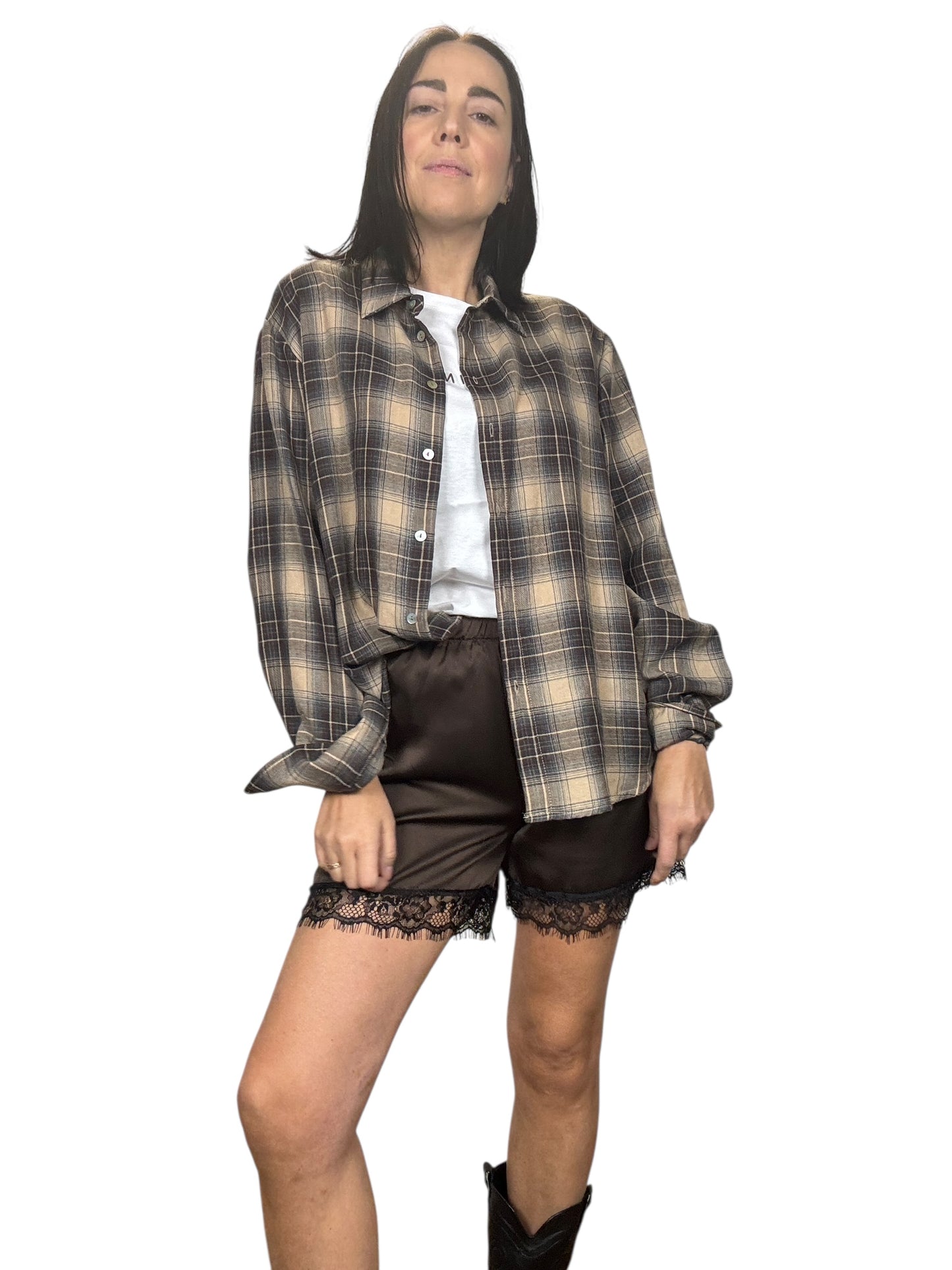 CAMICIA CHECK OVER SUSY MIX