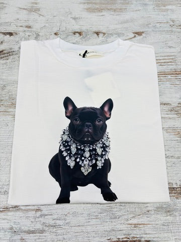 T-SHIRT BULLDOG VICOLO