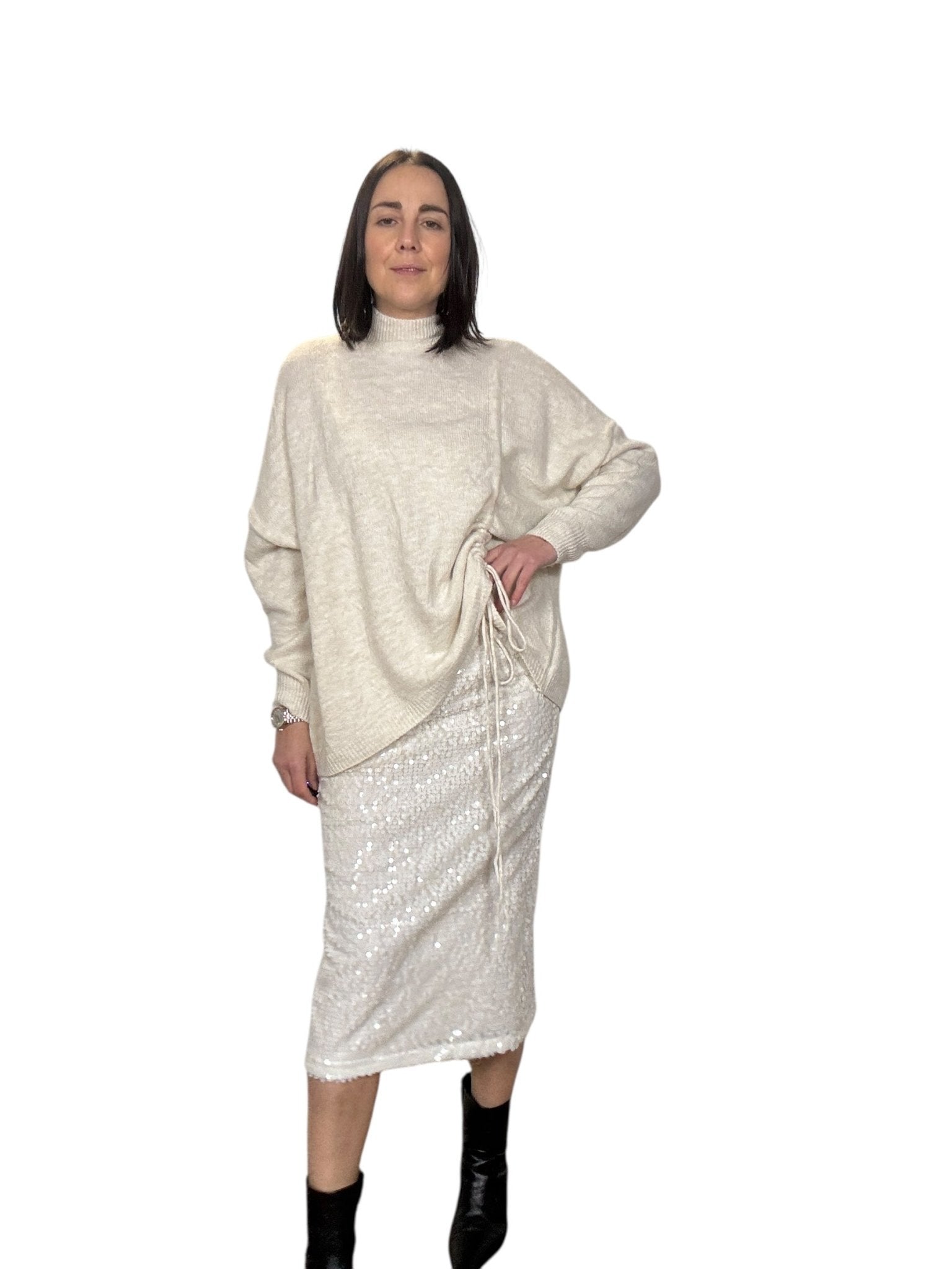 MAGLIA COULISSE HAVEONE - XE BLU ABBIGLIAMENTO