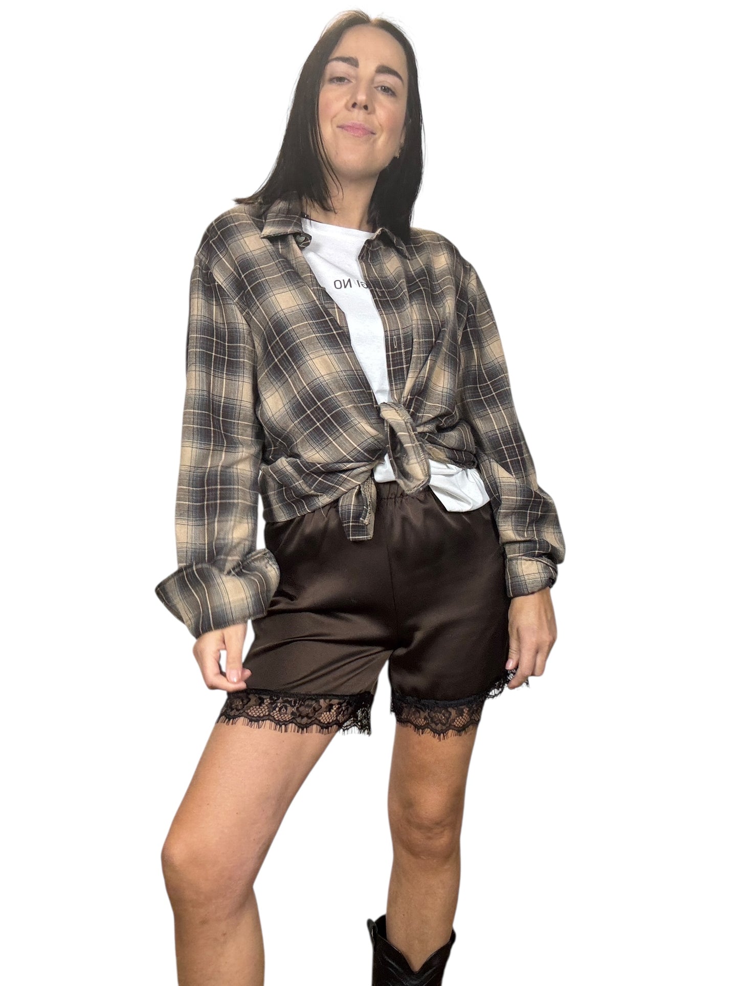 CAMICIA CHECK OVER SUSY MIX