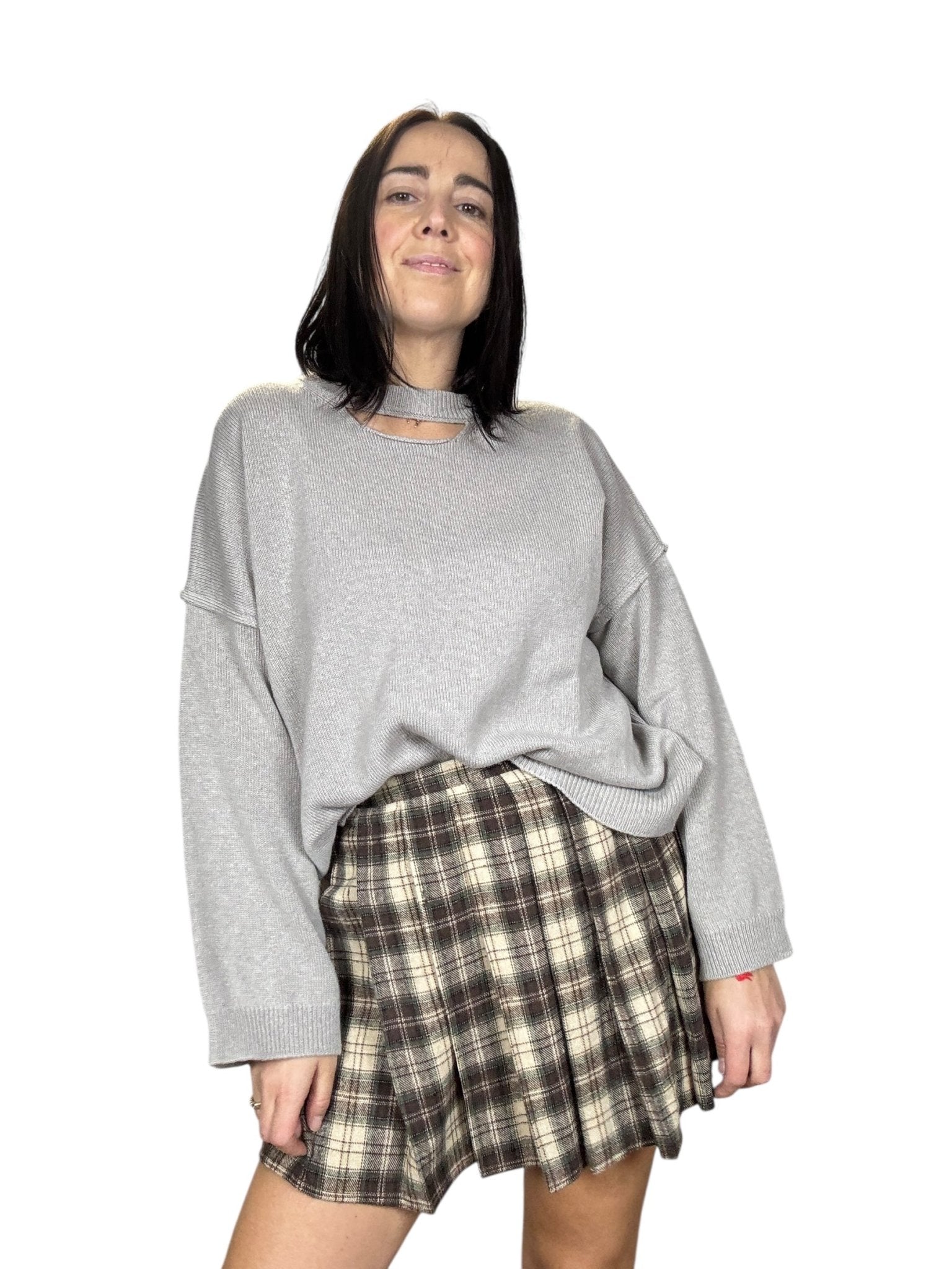 MAGLIA CUT OUT MOTEL - XE BLU ABBIGLIAMENTO