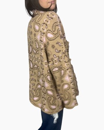 CARDIGAN A FANTASIA DIXIE - XE BLU ABBIGLIAMENTO