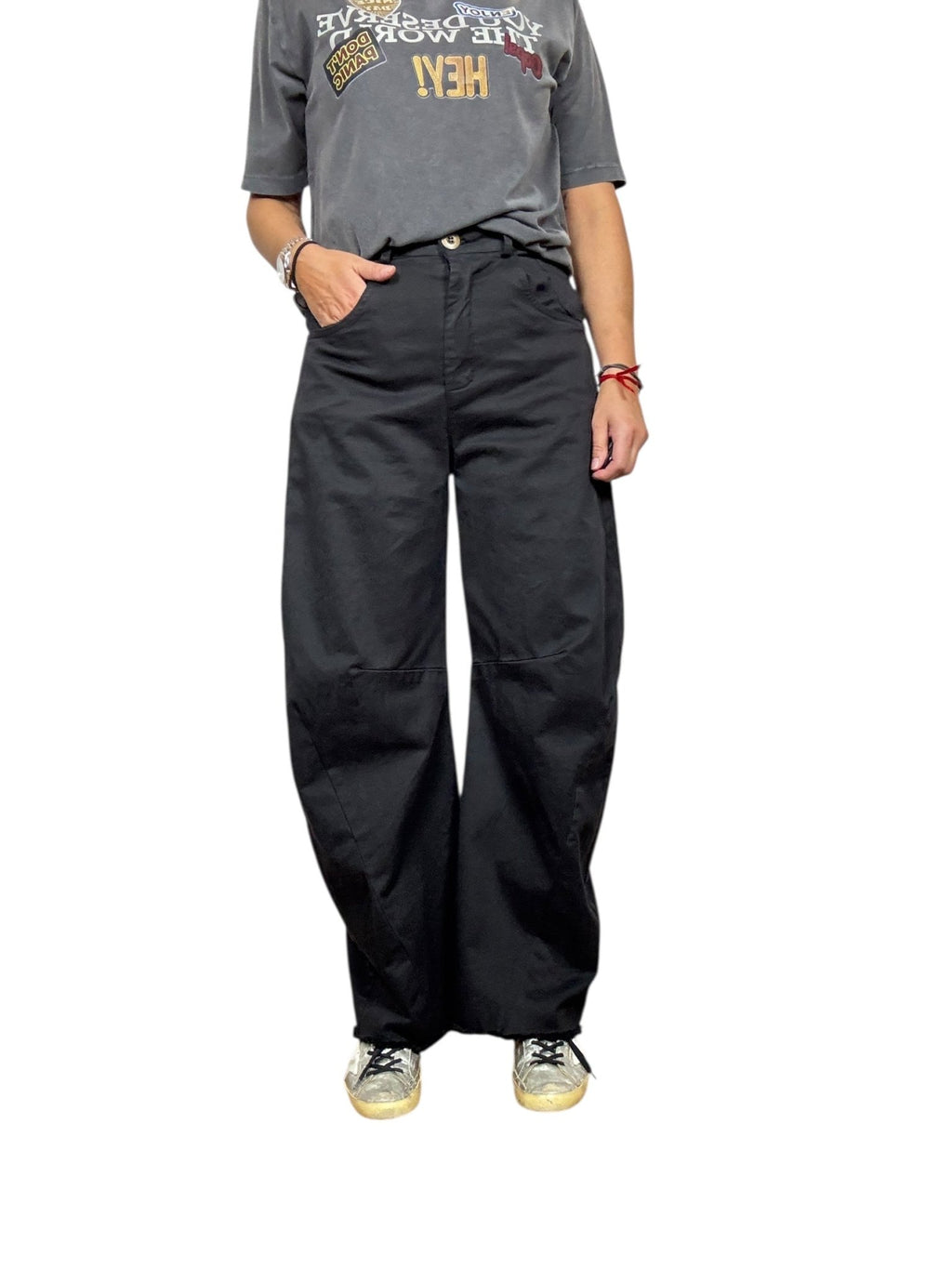 PANTALONE A BANANA SUSY MIX - XE BLU ABBIGLIAMENTO