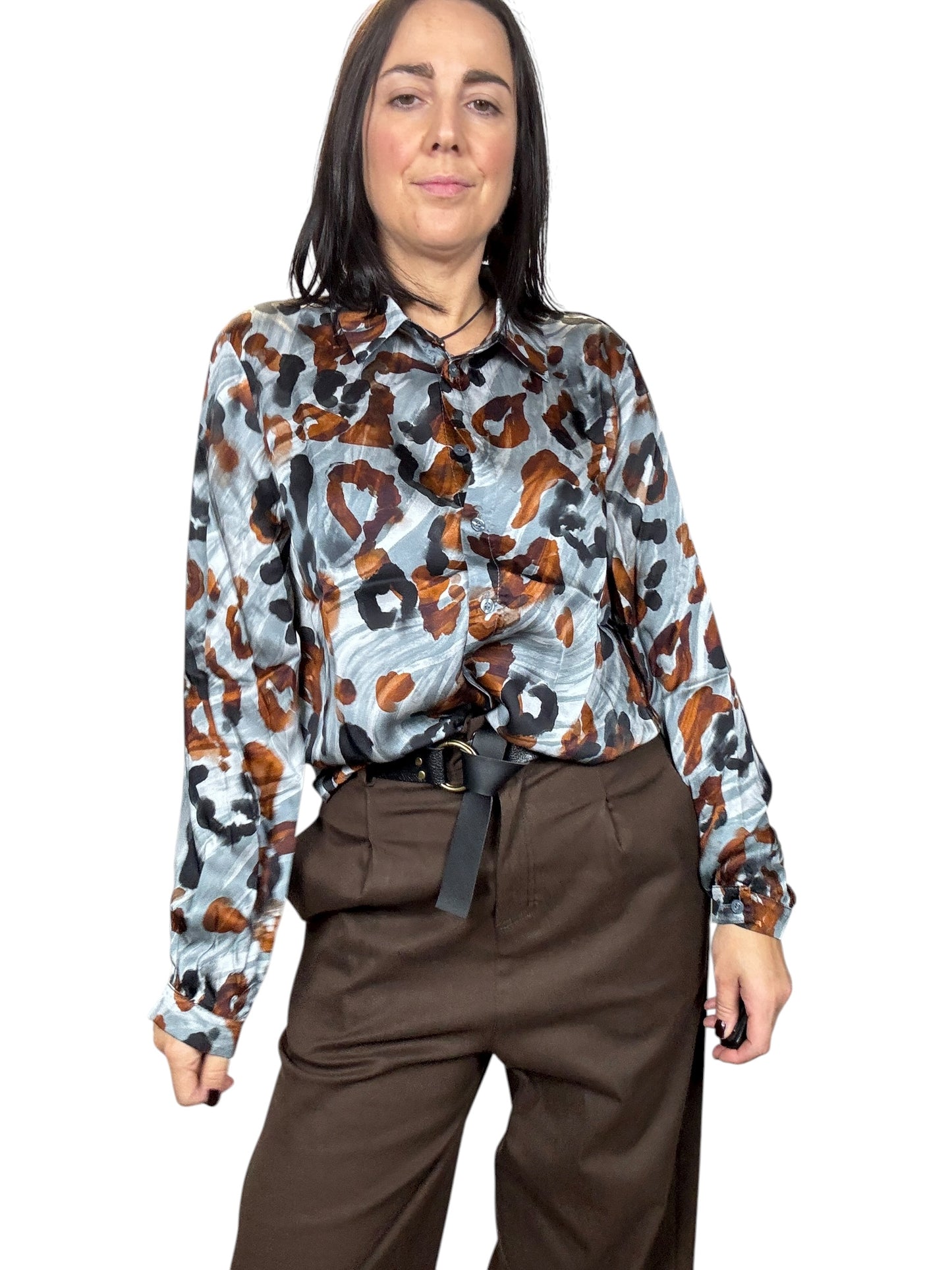 CAMICIA MACULATA MULTICOLOR SUSY MIX
