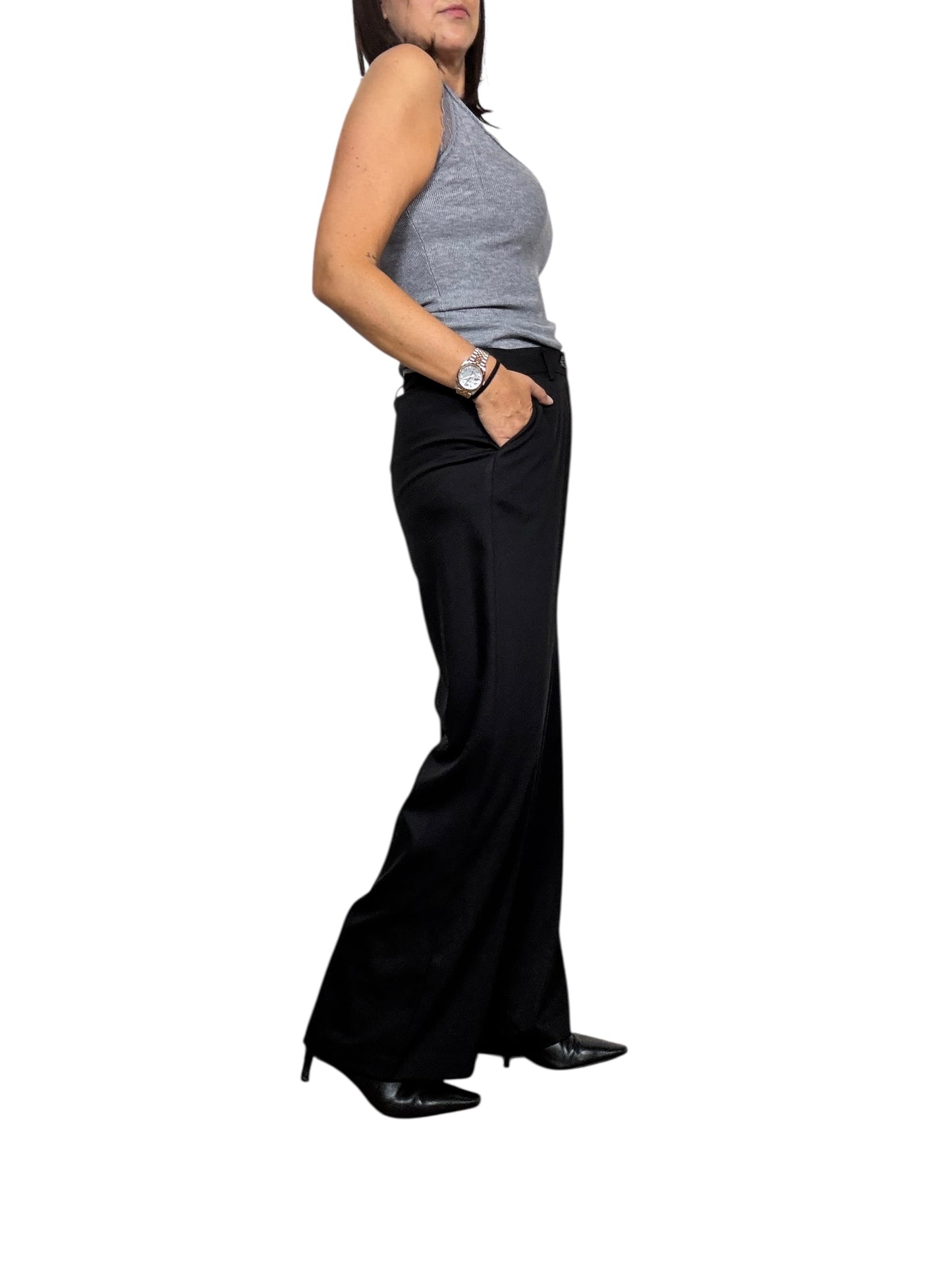 PANTALONE A PALAZZO BASIC SUSY MIX
