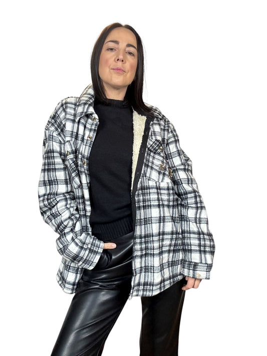 CAMICIA IN FLANELLA IMBOTTITA SUSY MIX