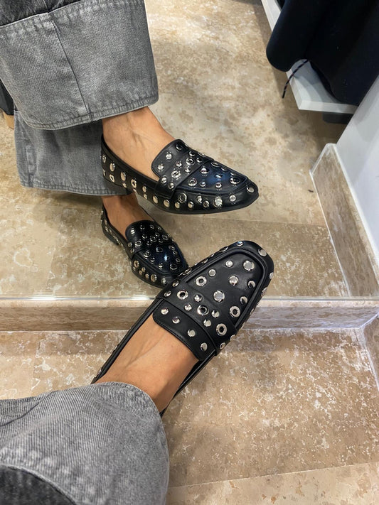 MOCASSINO CON BORCHIE SUSY MIX