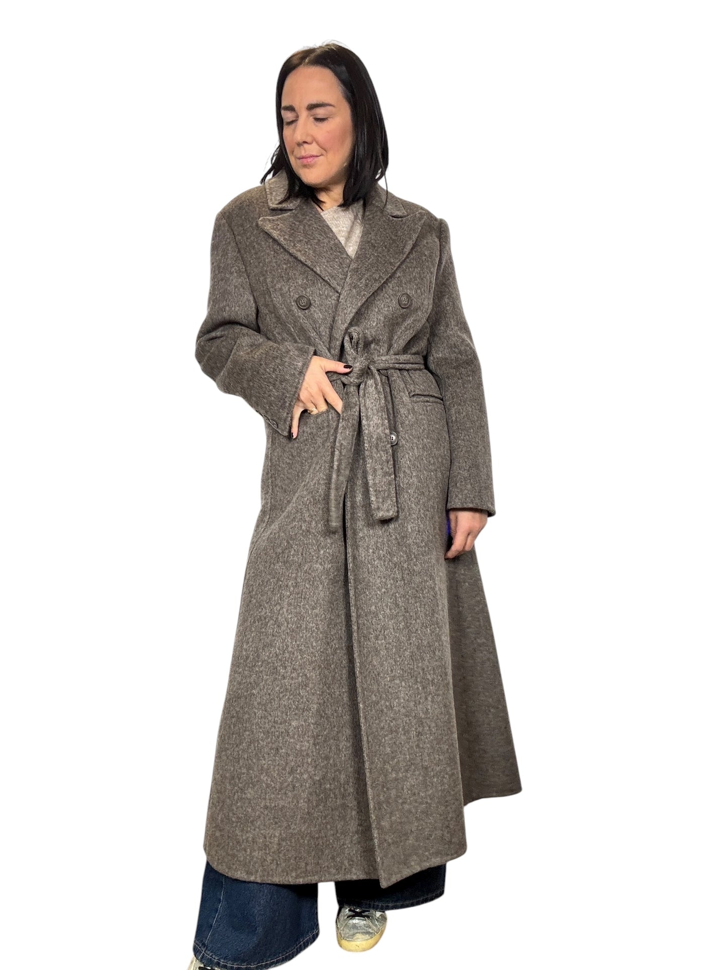 CAPPOTTO LUNGO CON CINTURA HAVEONE