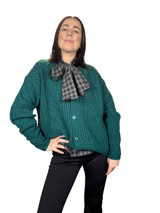 CAMICIA CHECK CON FIOCCO HAVEONE