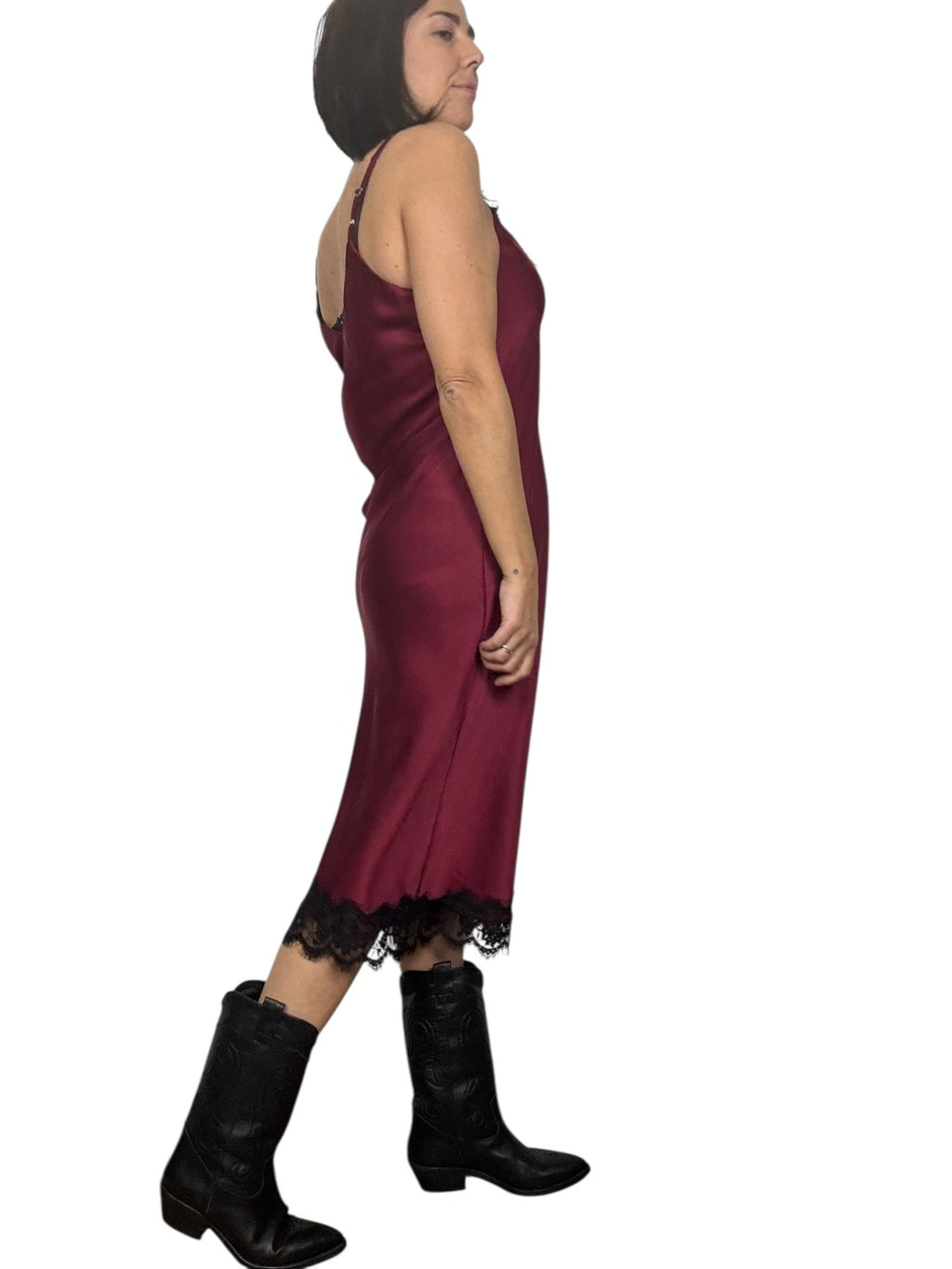 ABITO LINGERIE MIDI SUSY MIX - XE BLU ABBIGLIAMENTO