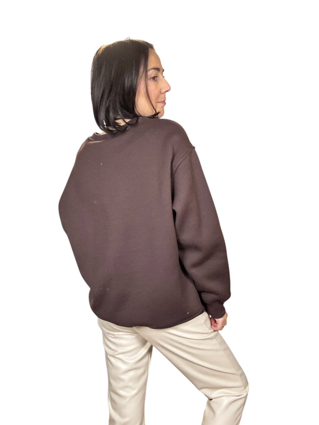 FELPA TINTA UNITA SUSY MIX - XE BLU ABBIGLIAMENTO