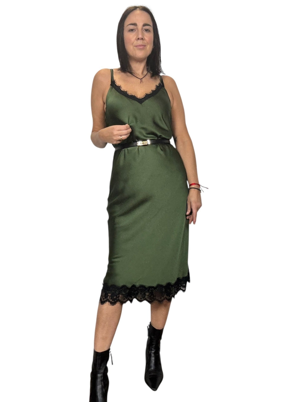 ABITO LINGERIE MIDI SUSY MIX - XE BLU ABBIGLIAMENTO