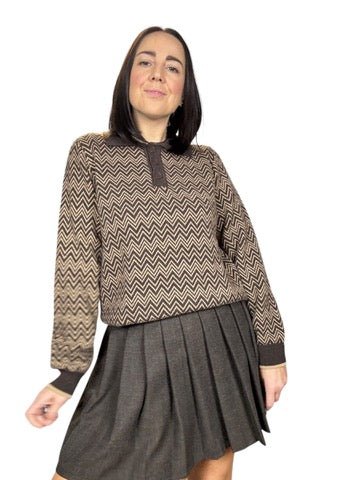 POLO ZIG - ZAG VICOLO - XE BLU ABBIGLIAMENTO