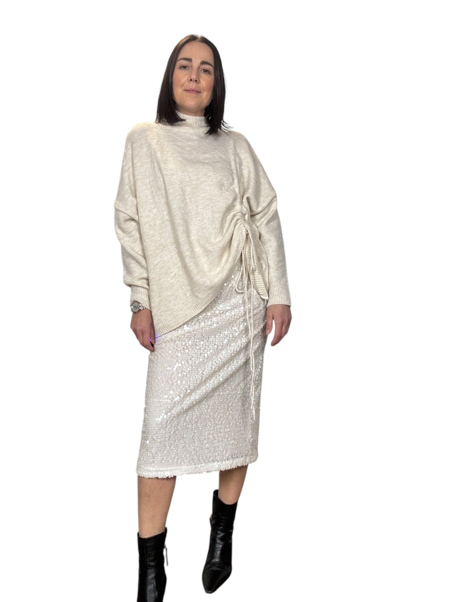 MAGLIA COULISSE HAVEONE - XE BLU ABBIGLIAMENTO