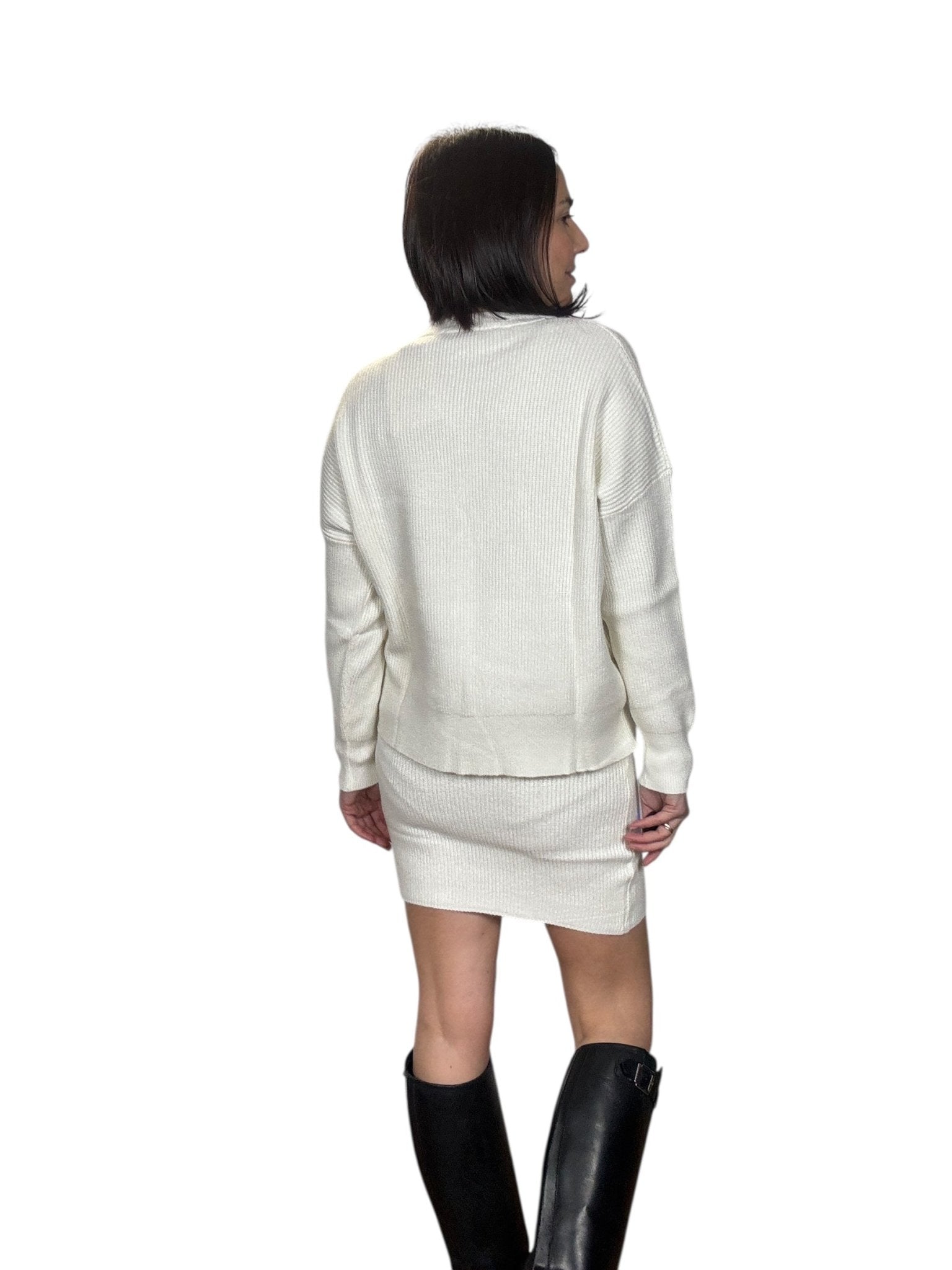 COORDINATO IN MAGLIA A COSTINE HAVEONE - XE BLU ABBIGLIAMENTO