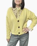 CARDIGAN CON BOTTONI VICOLO - XE BLU ABBIGLIAMENTO