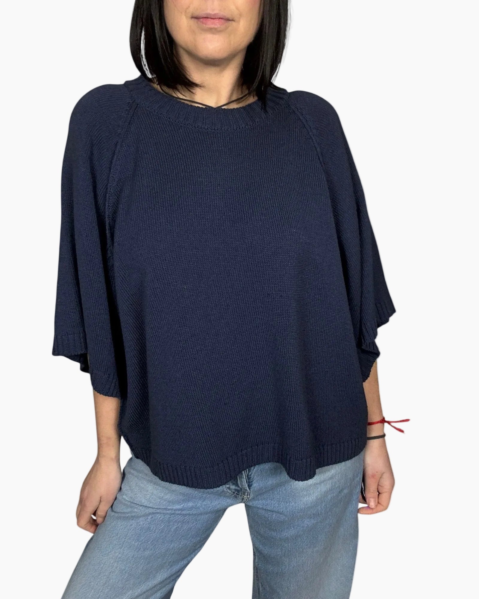 MAGLIA MANICA A 3/4 HAVEONE - XE BLU ABBIGLIAMENTO