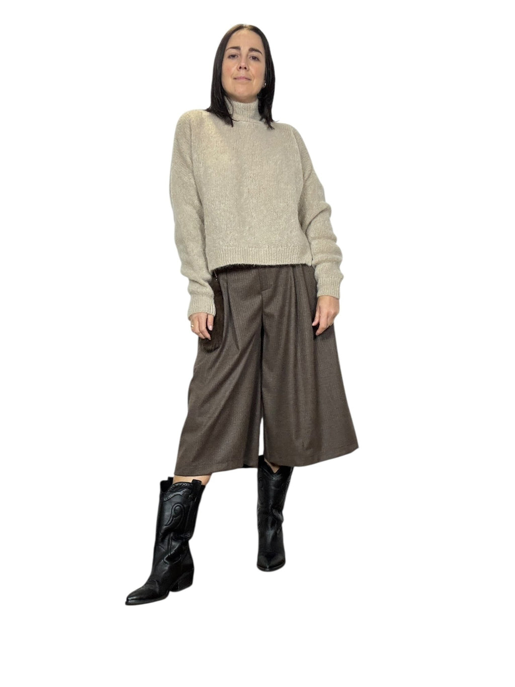 MAGLIA IN MOHAIR VICOLO - XE BLU ABBIGLIAMENTO