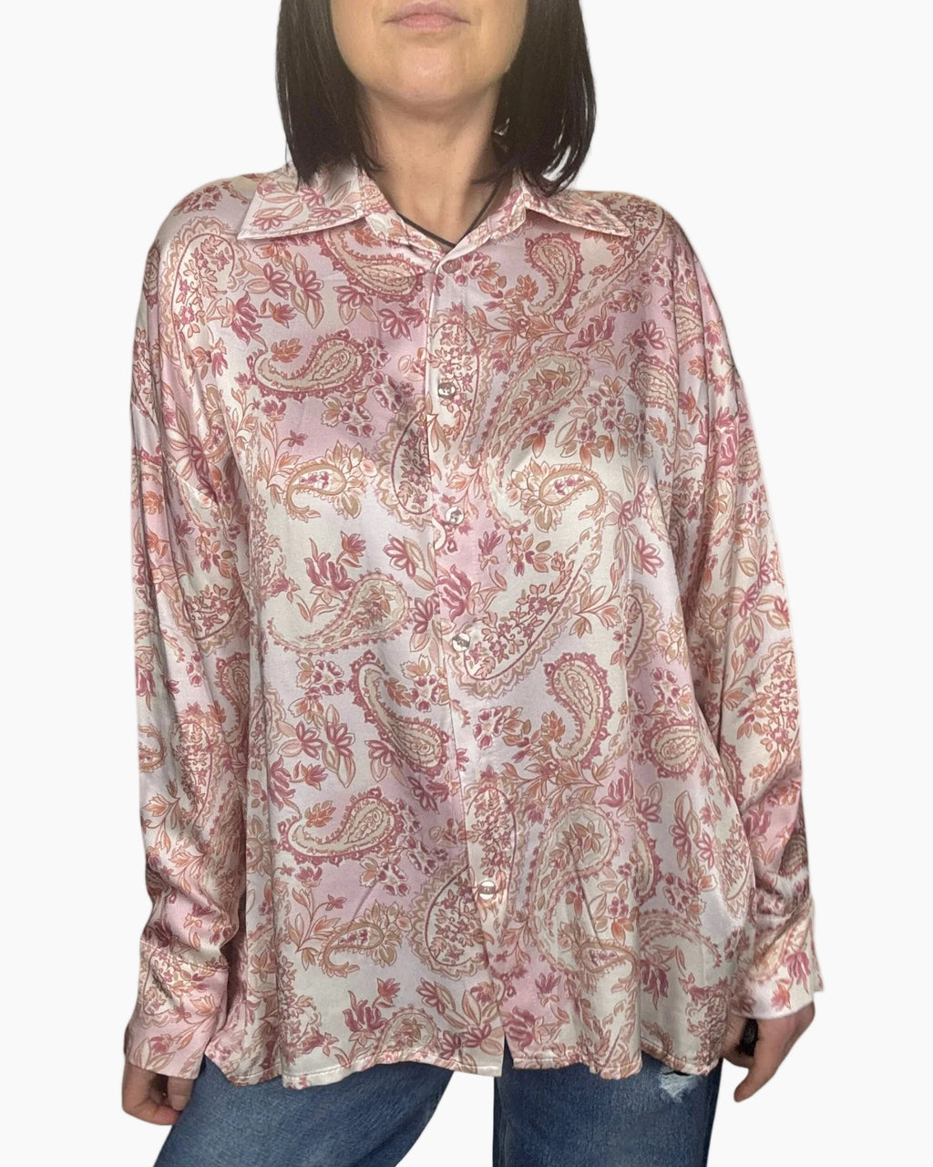 CAMICIA STAMPA CASHMERE SUSY MIX - XE BLU ABBIGLIAMENTO