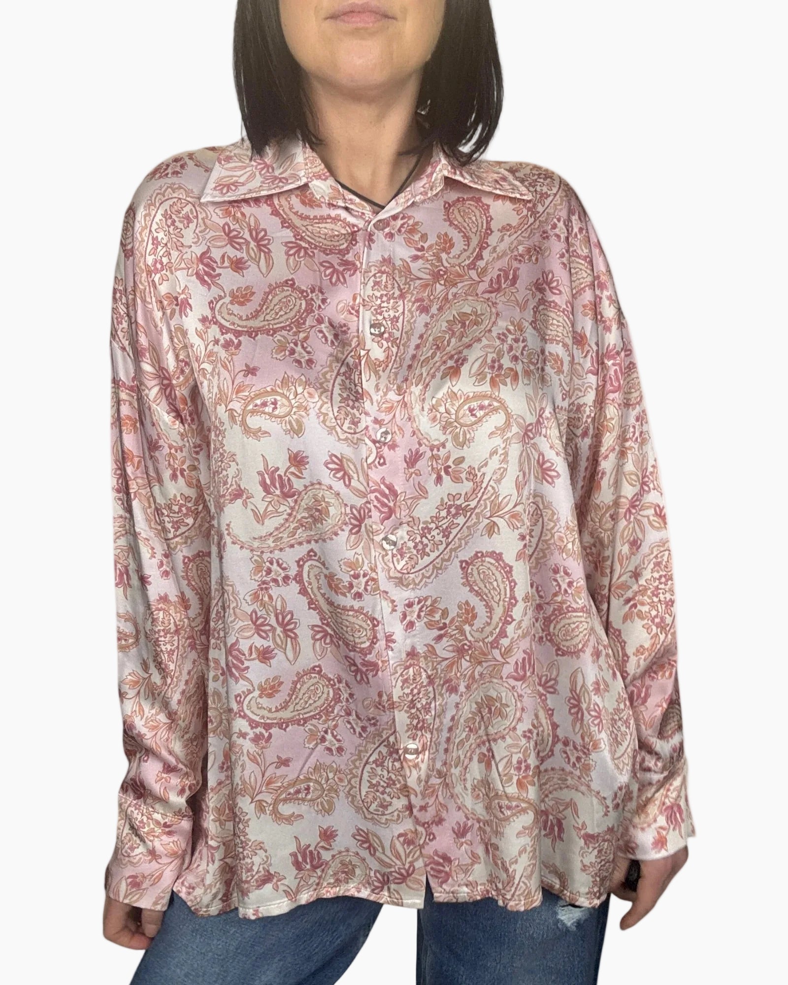 CAMICIA STAMPA CASHMERE SUSY MIX - XE BLU ABBIGLIAMENTO