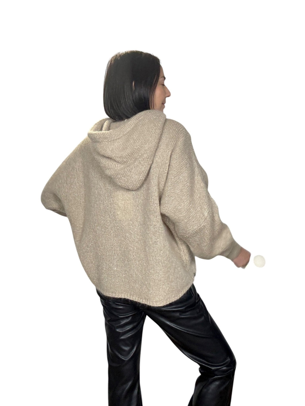 MAGLIA CON CAPPUCCIO DIXIE - XE BLU ABBIGLIAMENTO