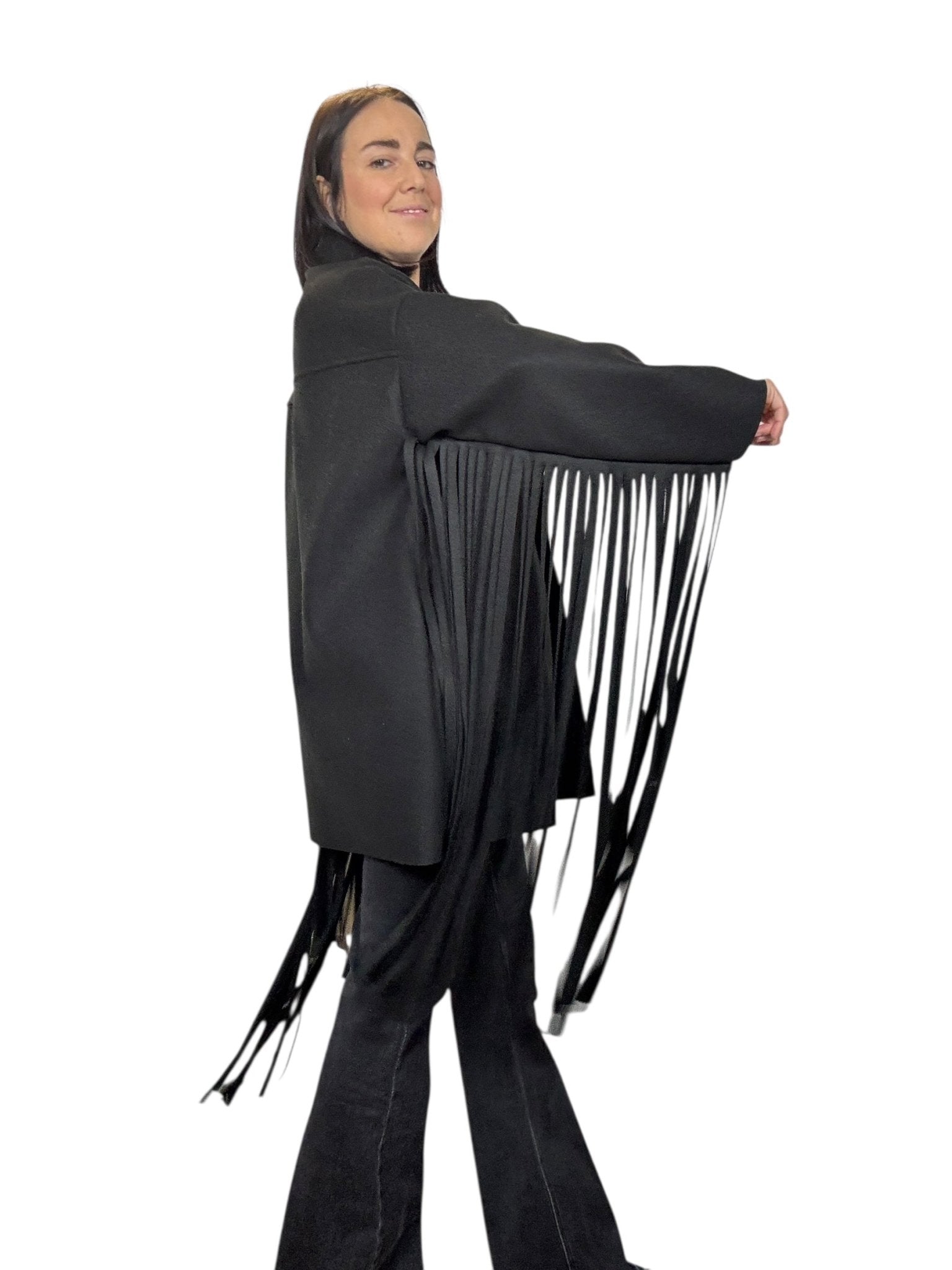 CAPPOTTINO FRANGE SUSY MIX - XE BLU ABBIGLIAMENTO