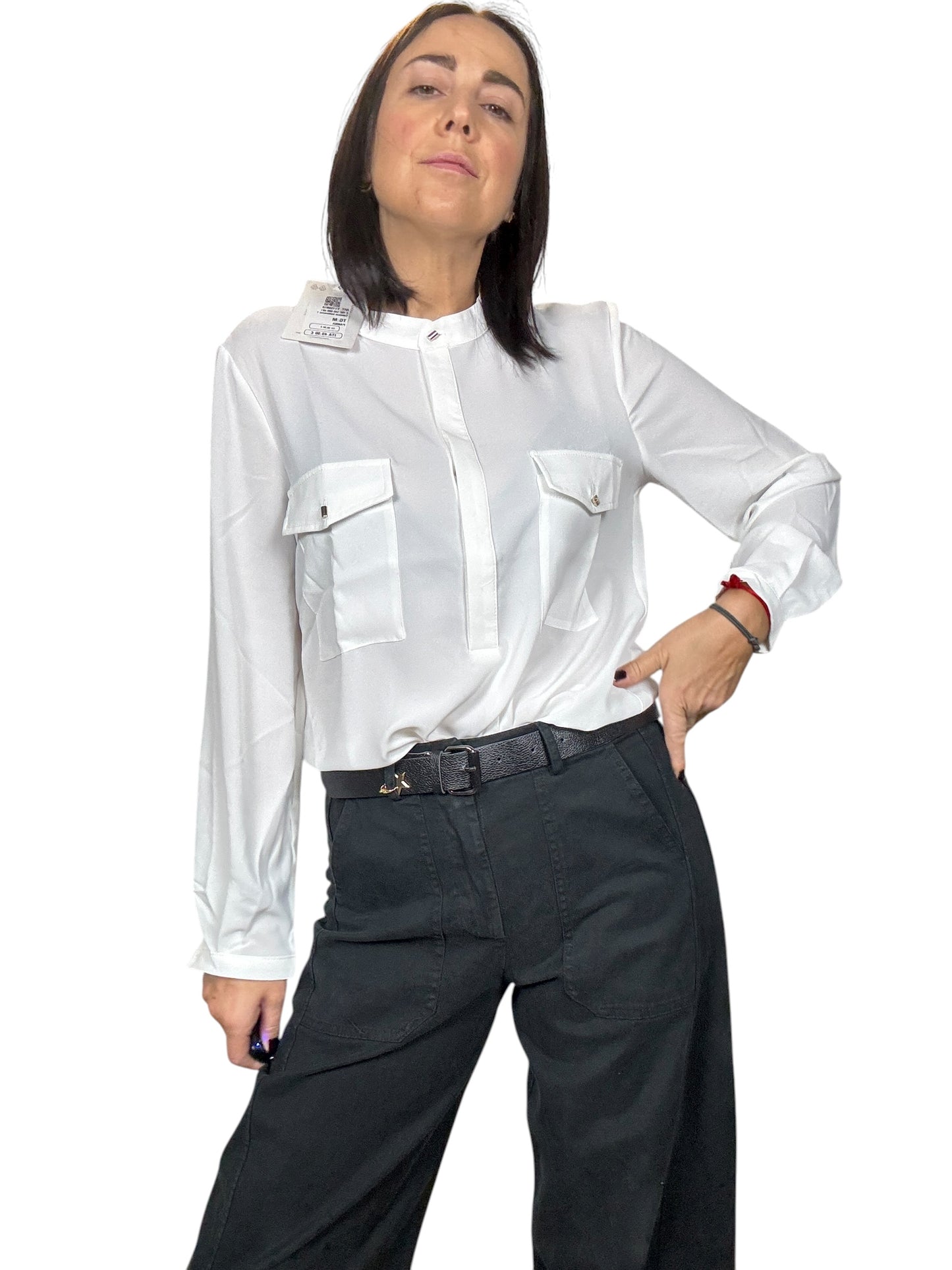 CAMICIA BOTTONI DORATI SUSY MIX