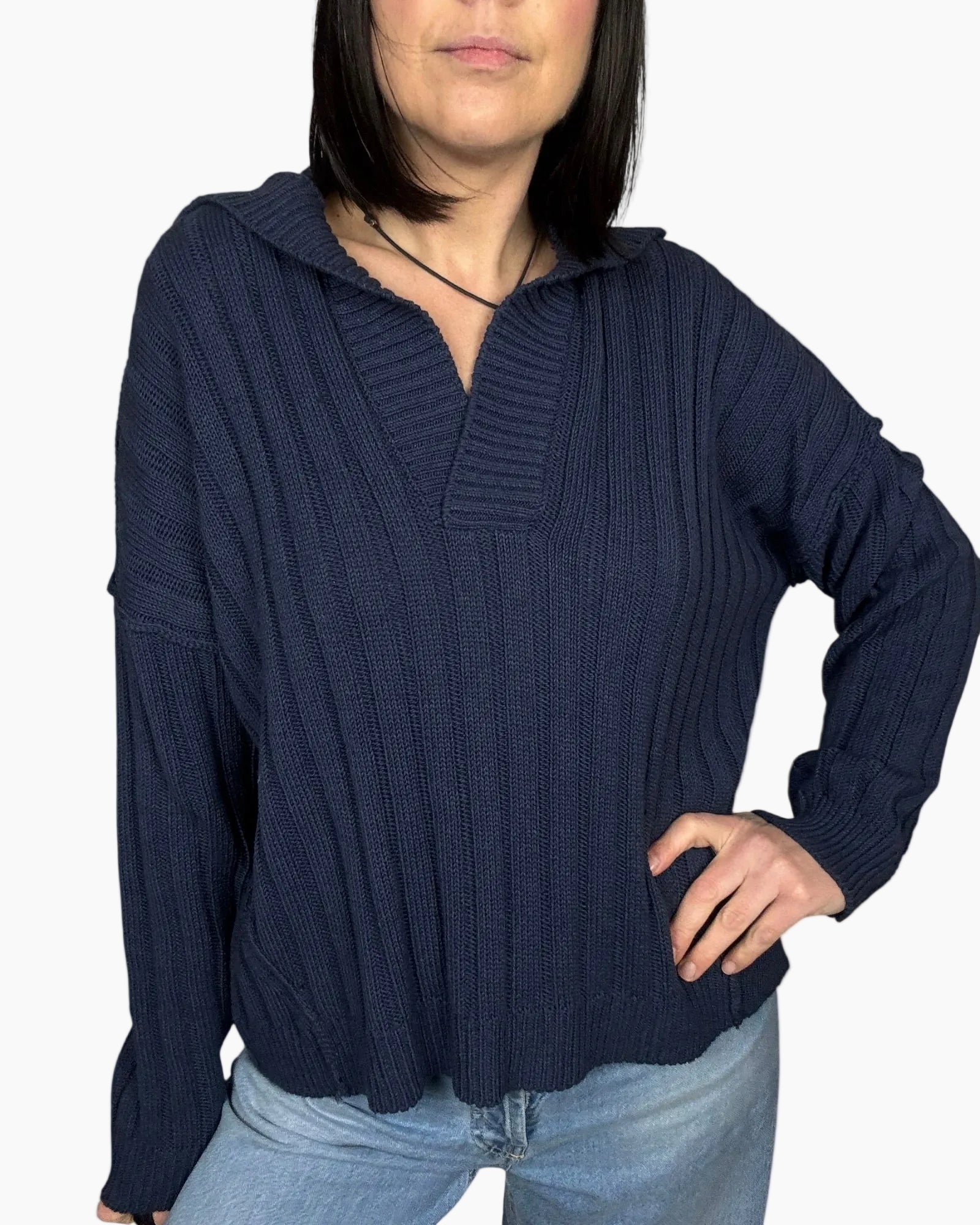 POLO A COSTE HAVEONE - XE BLU ABBIGLIAMENTO