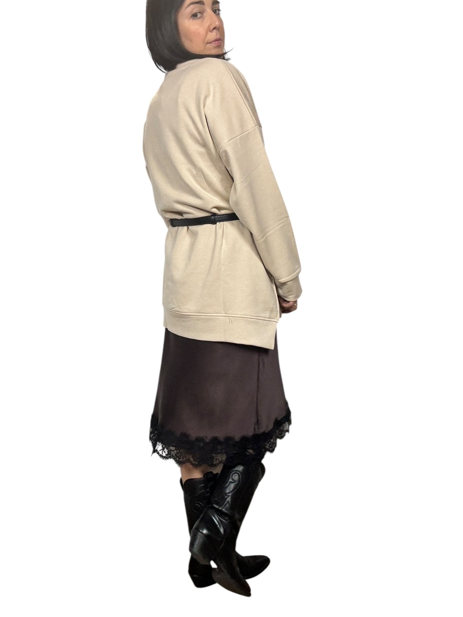 ABITO LINGERIE MIDI SUSY MIX - XE BLU ABBIGLIAMENTO