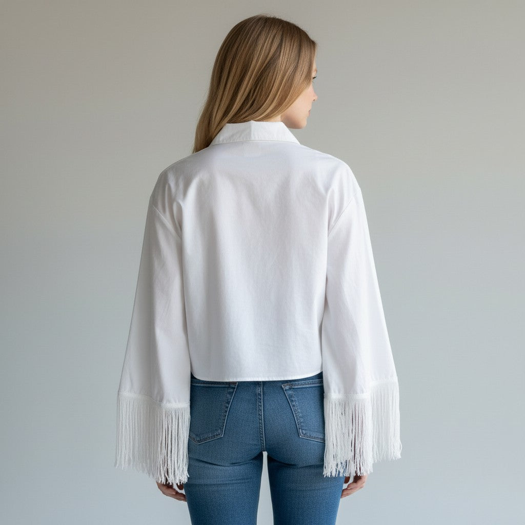 CAMICIA CROPPED DON FRANGE VICOLO