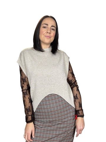 GILET STONDATO VICOLO - XE BLU ABBIGLIAMENTO