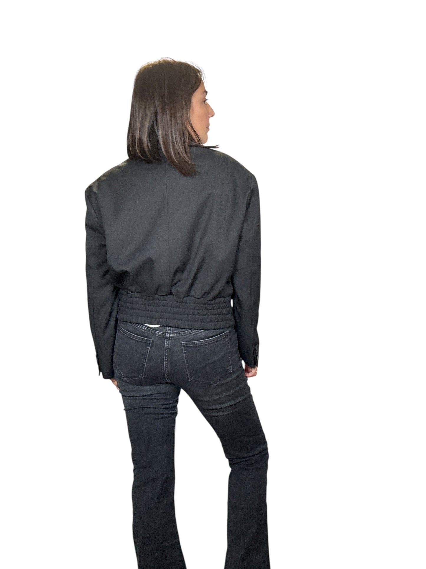 GIACCA CROPPED CATENE SUSY MIX