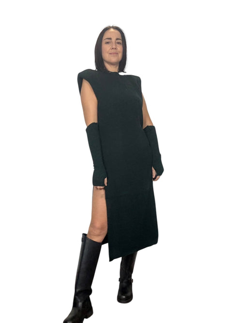 ABITO SMANICATO CON MANICOTTO VICOLO - XE BLU ABBIGLIAMENTO