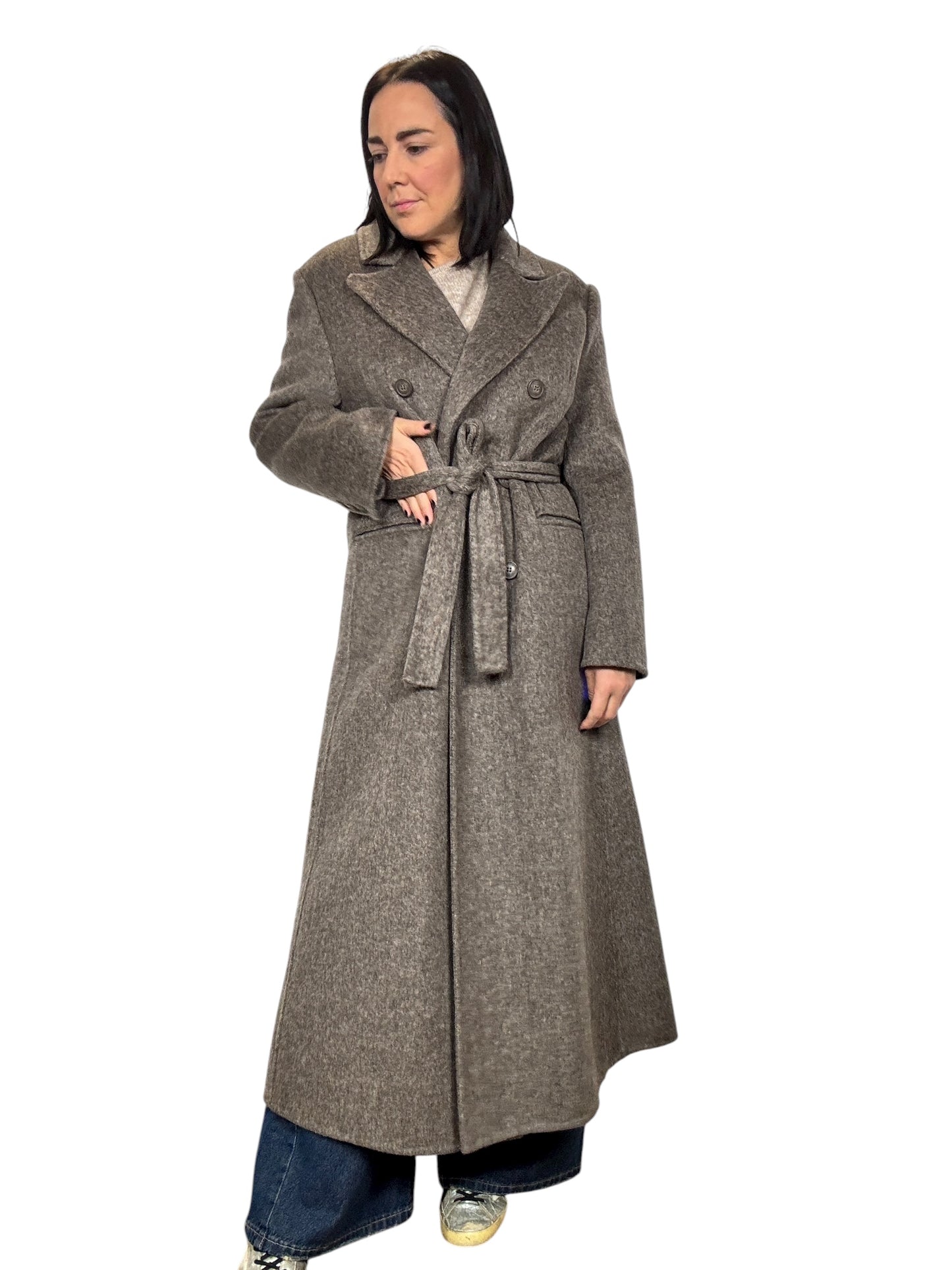 CAPPOTTO LUNGO CON CINTURA HAVEONE