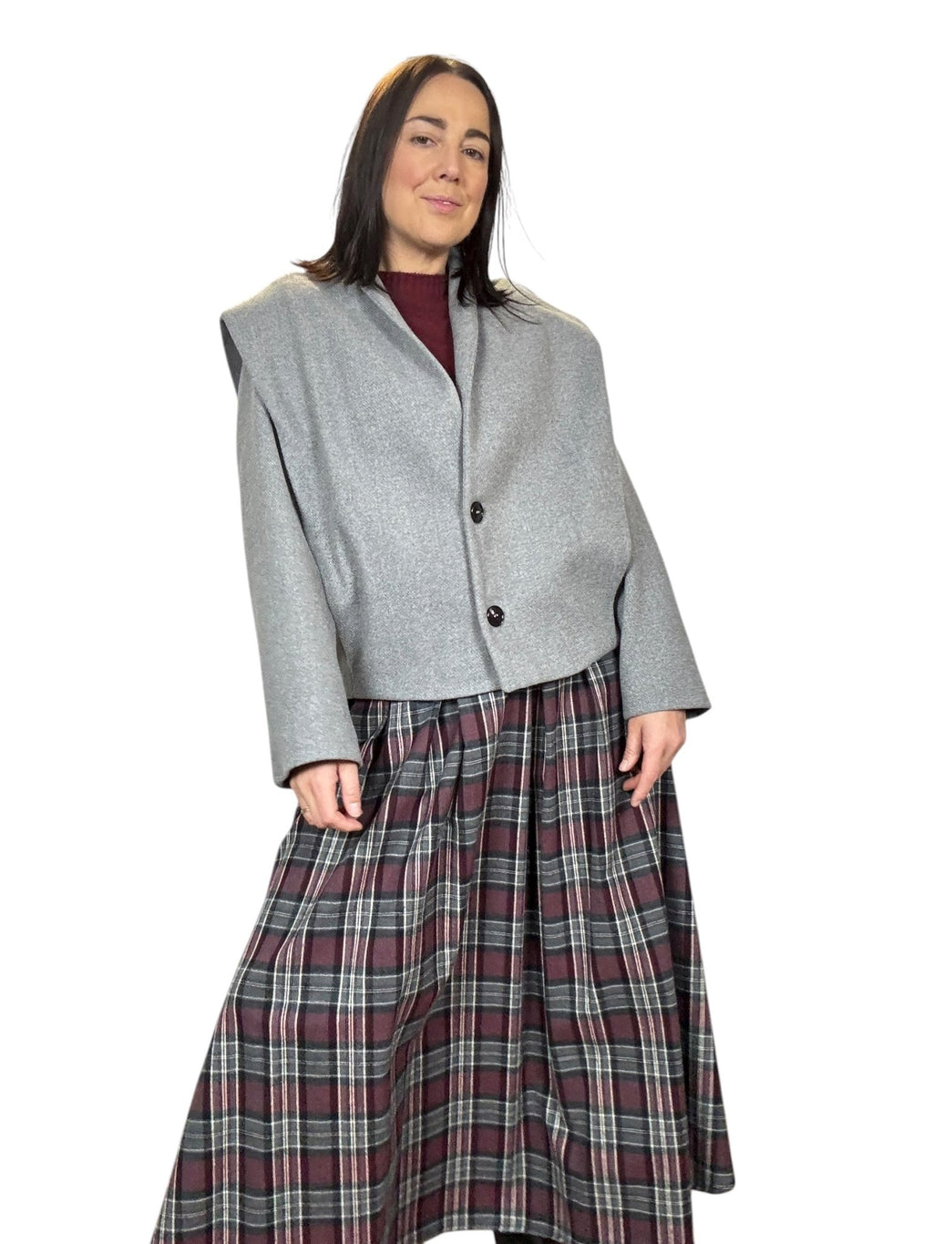 CAPPOTTINO ISABEL MARANT INSPIRED DIXIE - XE BLU ABBIGLIAMENTO