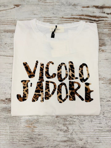 T-SHIRT VICOLO J'ADORE