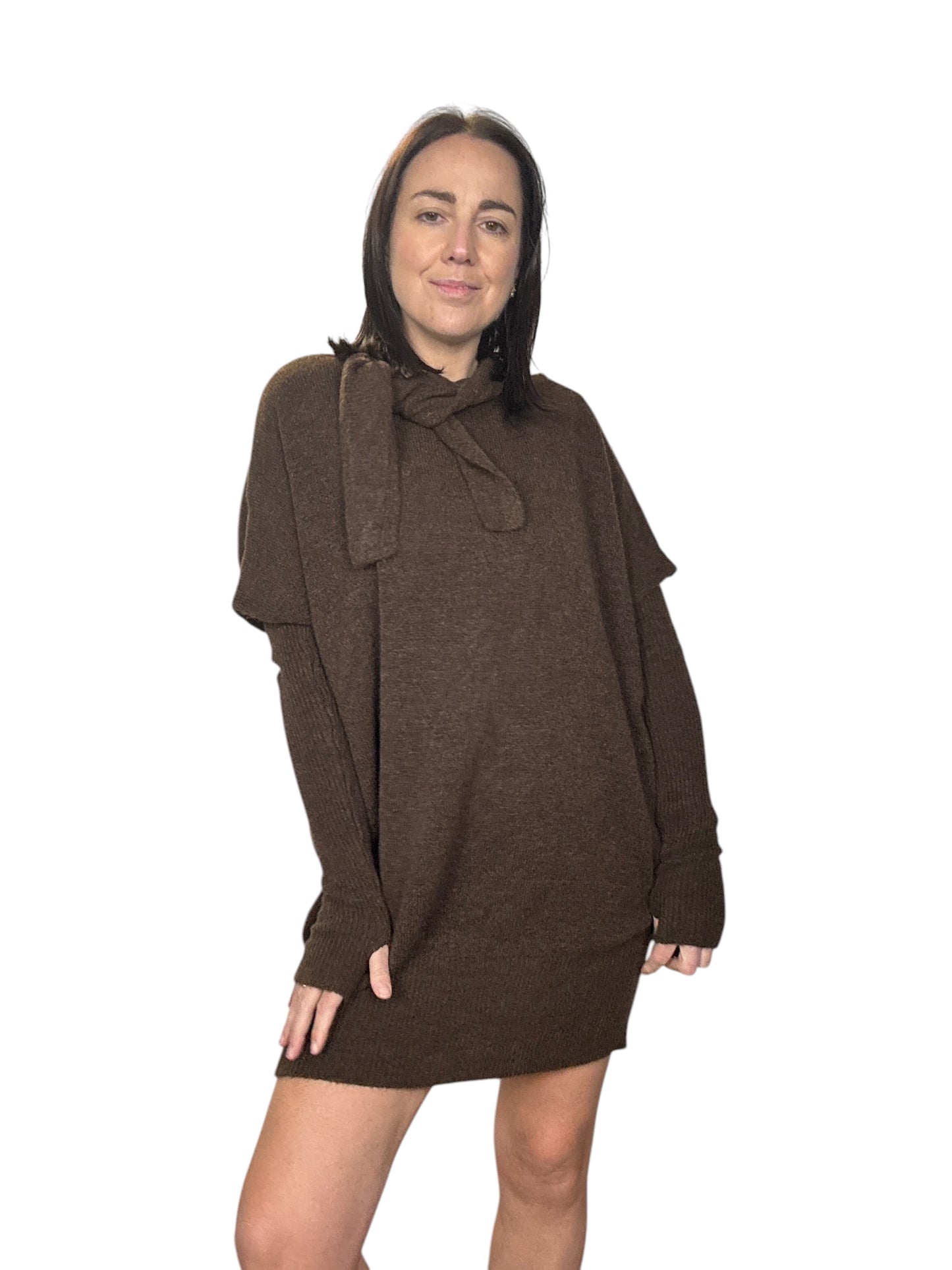 ABITO IN MAGLIA CON MANICOTTI DIXIE