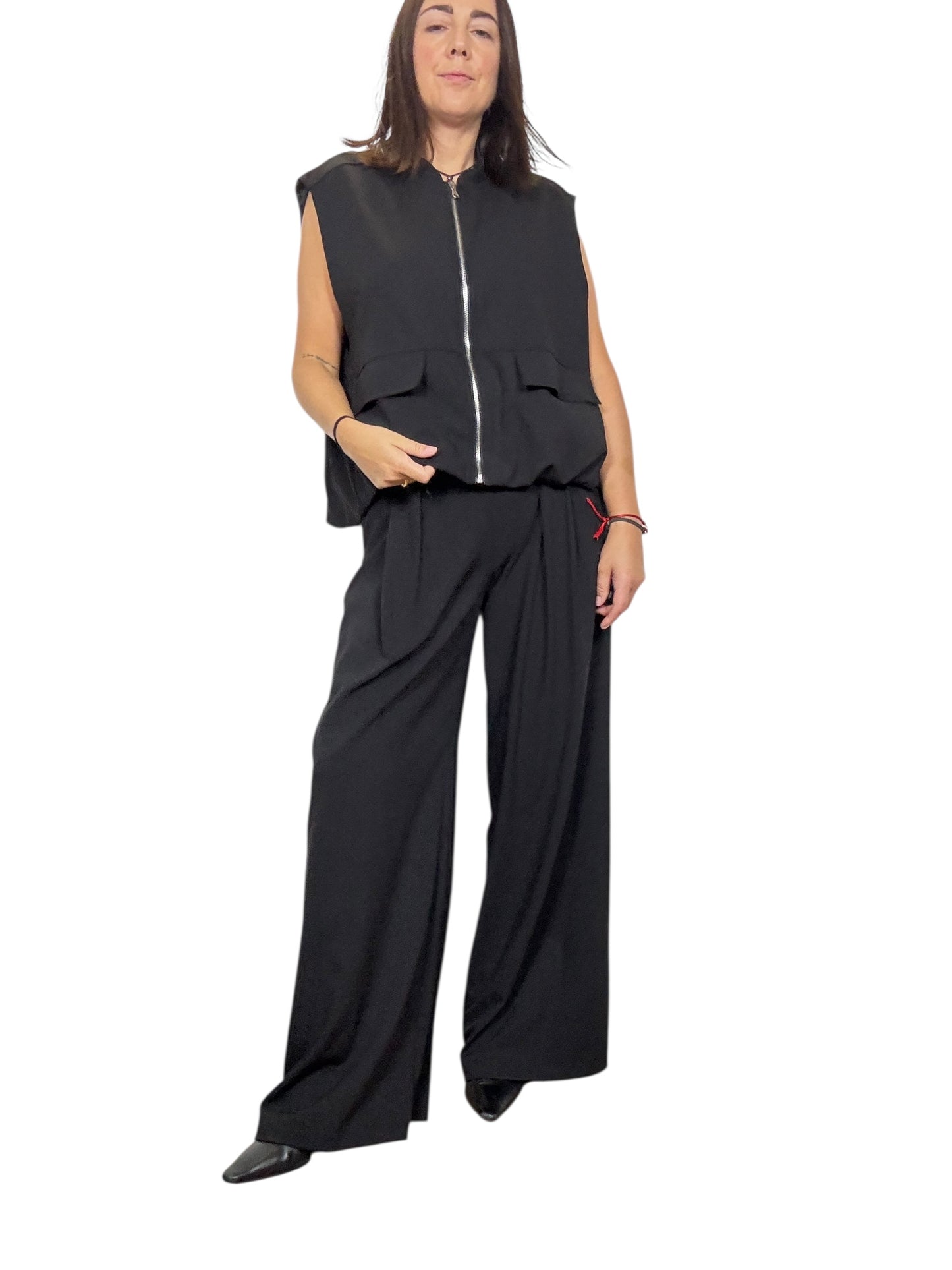PANTALONE A PALAZZO FLUIDO DIXIE