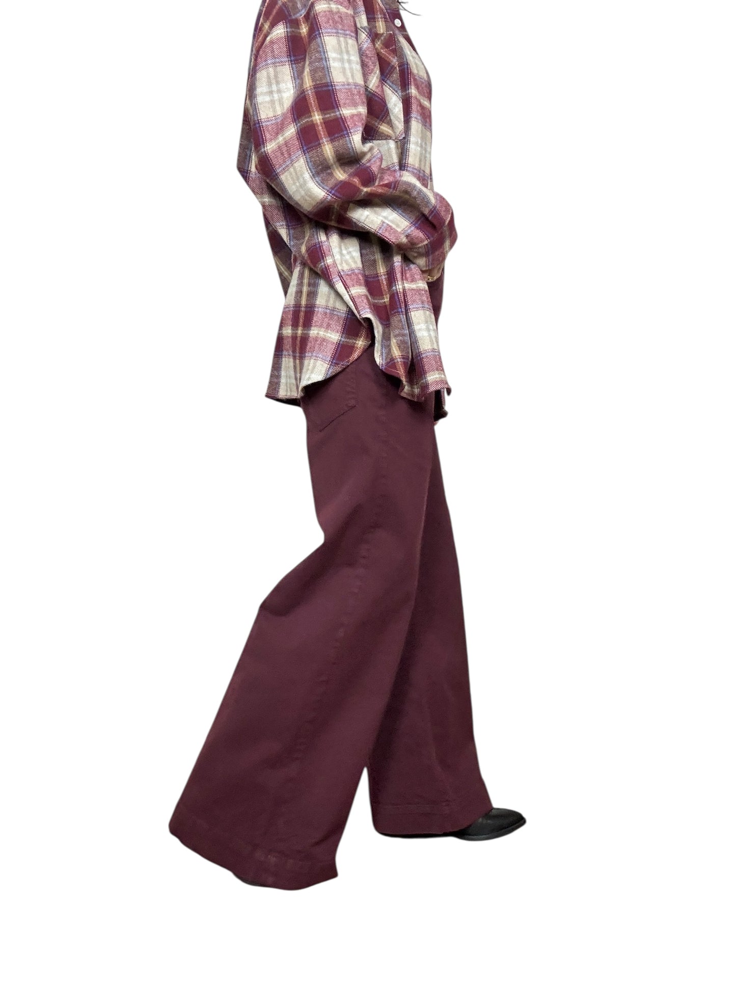 JEANS COLORATO A PALAZZO SUSY MIX