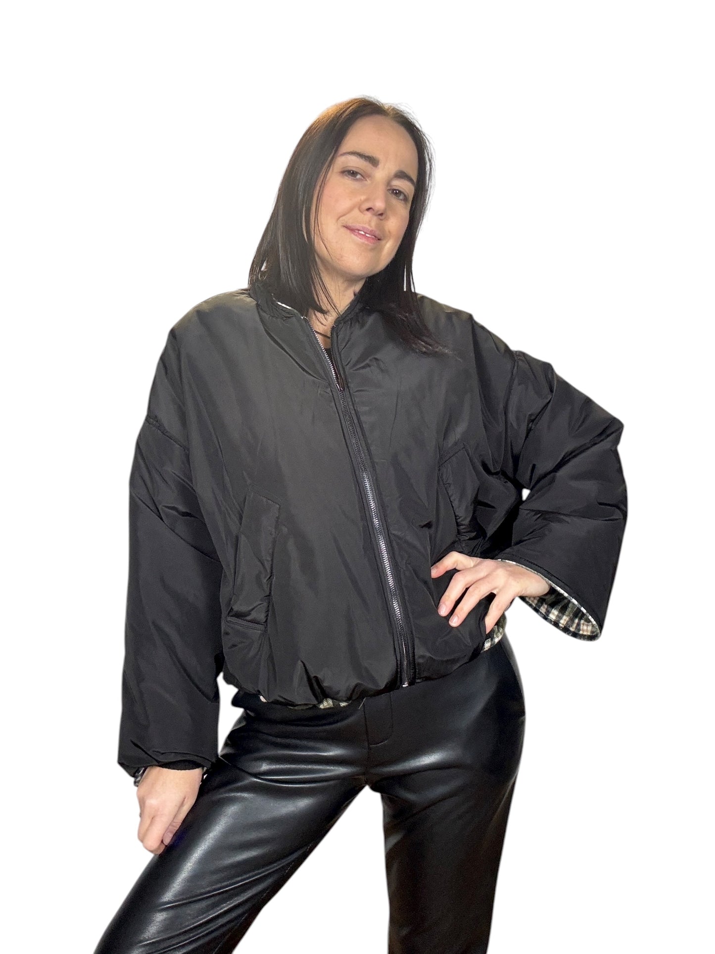 PIUMINO CHECK REVERSIBILE SUSY  MIX