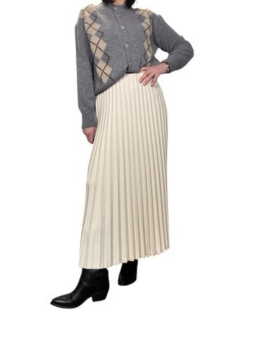 GONNA PLISSETTATA SUSY MIX - XE BLU ABBIGLIAMENTO