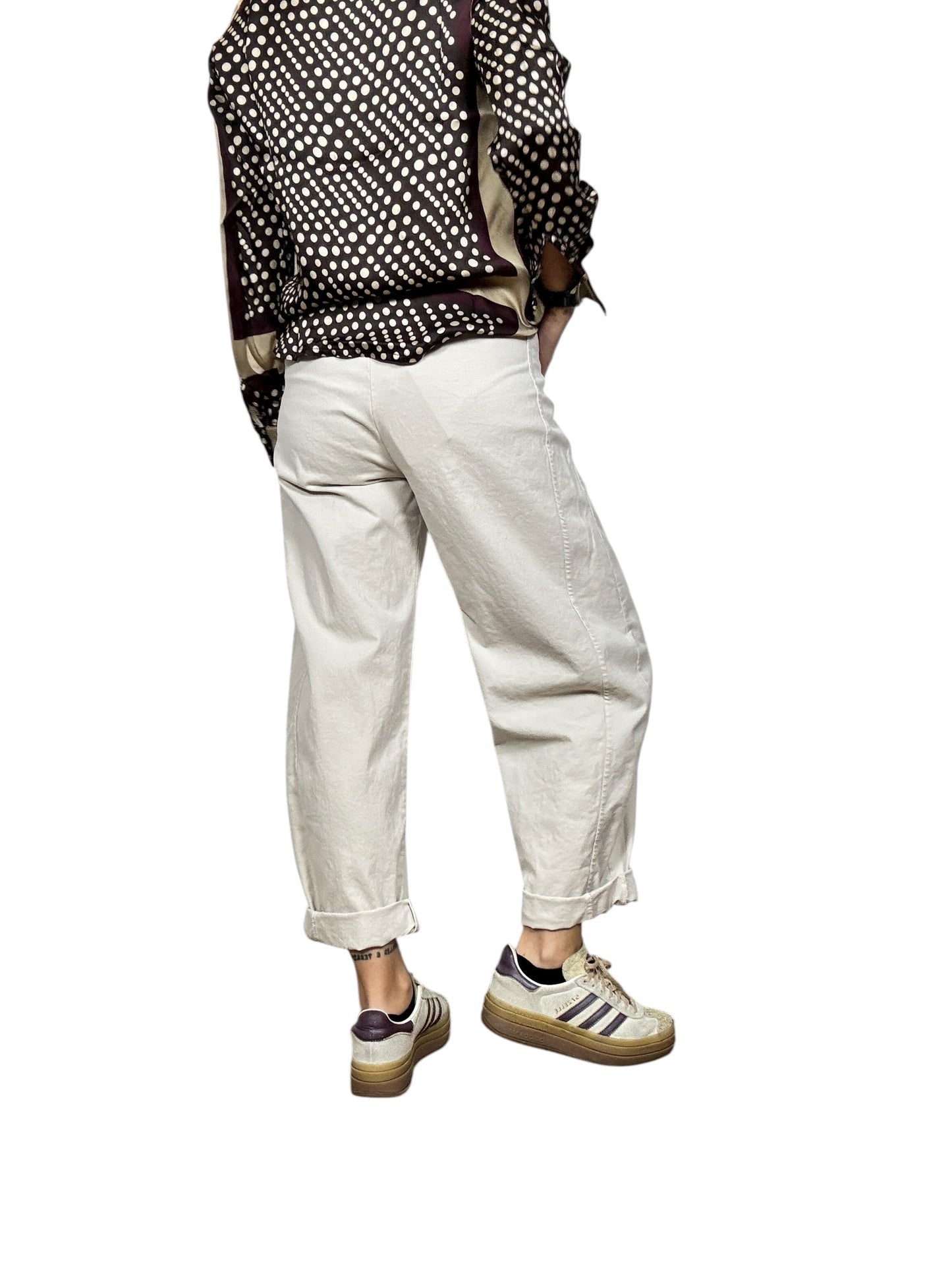 PANTALONE CARROT COLORATO SUSY MIX