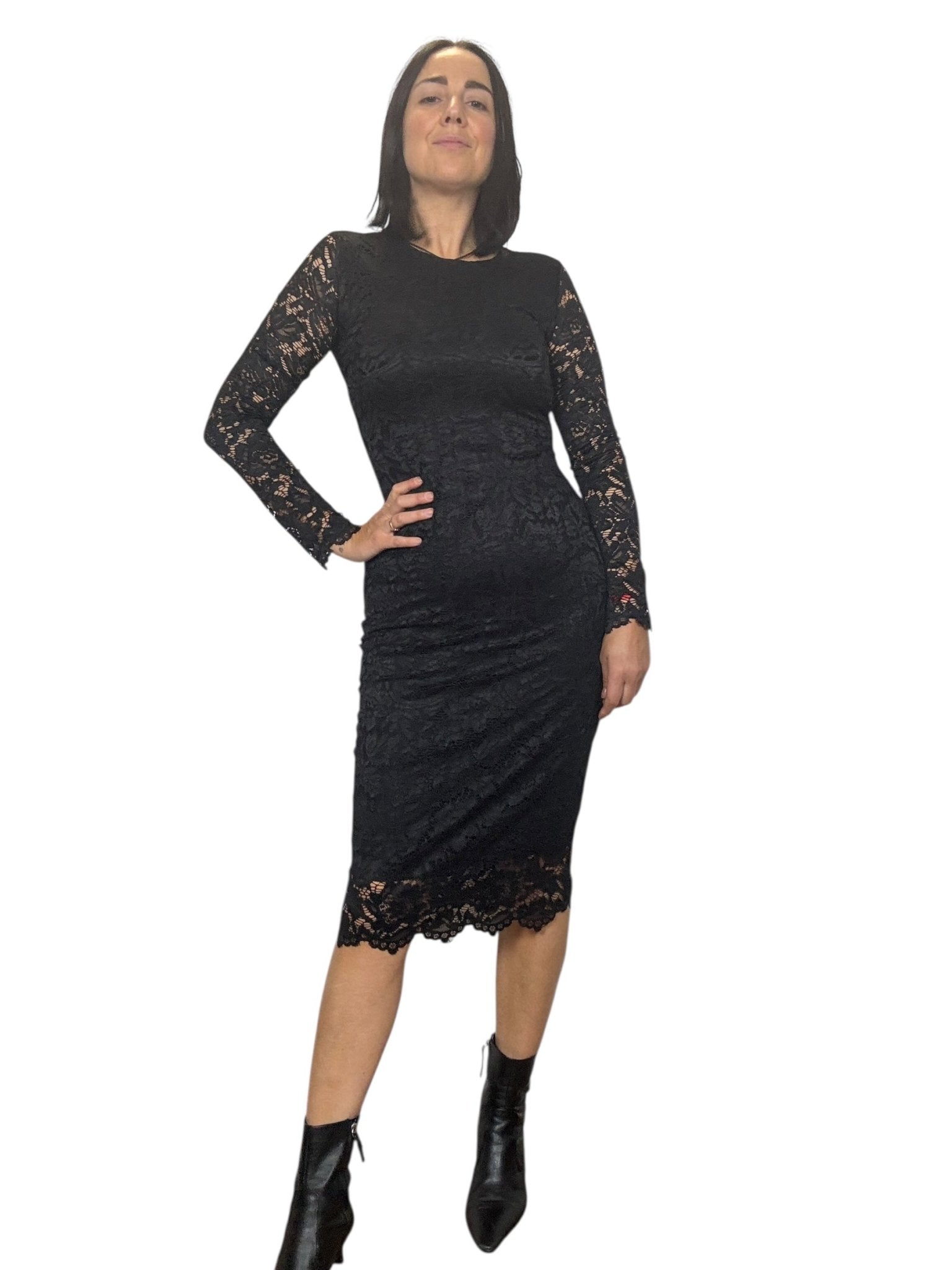 ABITO IN PIZZO SUSY MIX - XE BLU ABBIGLIAMENTO