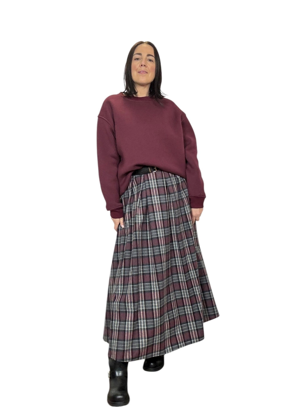 FELPA TINTA UNITA SUSY MIX - XE BLU ABBIGLIAMENTO