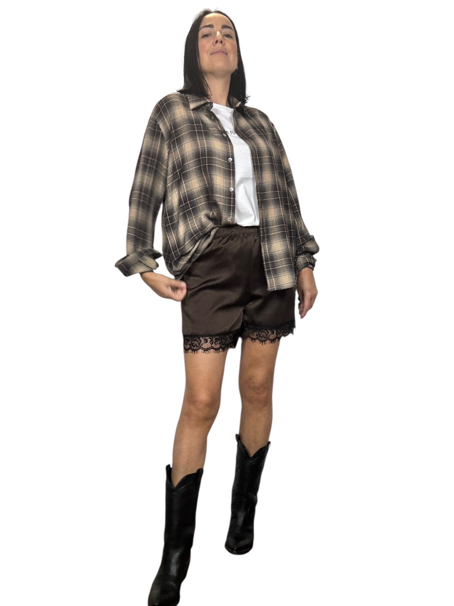 CAMICIA CHECK OVER SUSY MIX