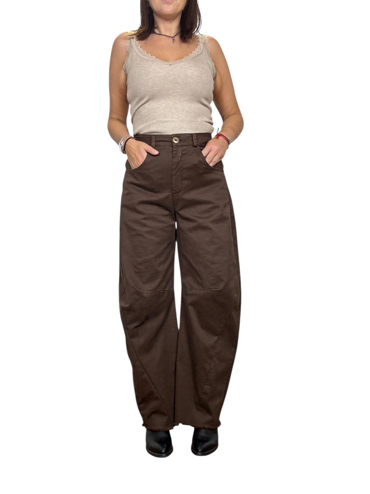 PANTALONE A BANANA SUSY MIX - XE BLU ABBIGLIAMENTO