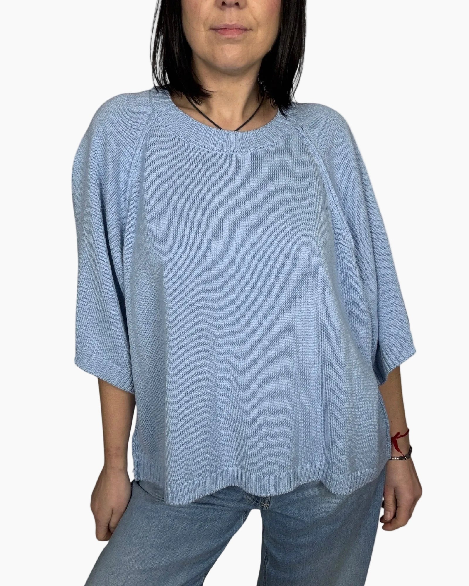 MAGLIA MANICA A 3/4 HAVEONE - XE BLU ABBIGLIAMENTO