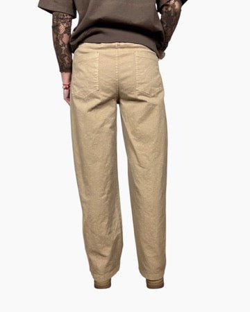 PANTALONE A PALAZZO IN COTONE SUSY MIX - XE BLU ABBIGLIAMENTO