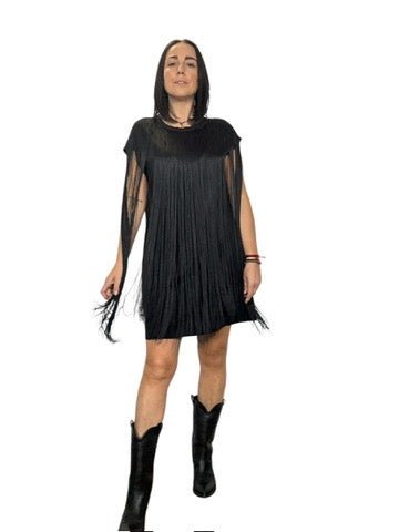 ABITO FRANGE SUSY MIX - XE BLU ABBIGLIAMENTO